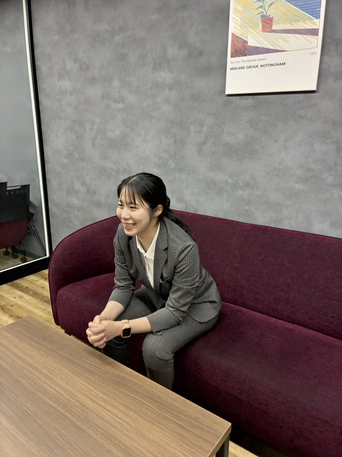 笑顔の中川美海さん
